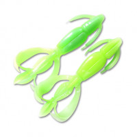Силиконовые приманки KEITECH CRAZY FLAPPER 3.6" 9 см 7 шт в уп.  EA#11 Lime Chartreuse
