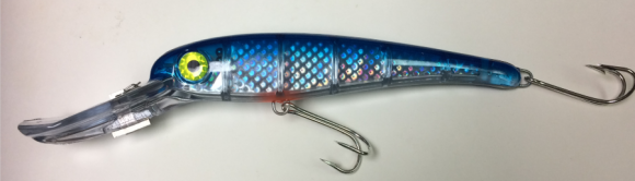 Воблеры Manns Magnum Stretch 18+ SDRB777-M Blue Back Mylar