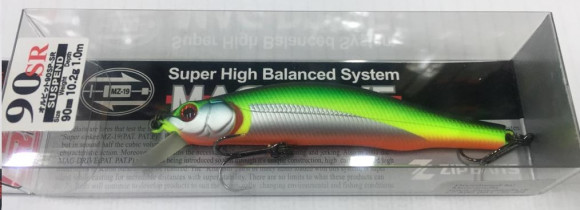 Воблеры ZIPBAITS ORBIT 90 SP-SR 10,2г, 0,8-1,0м. 537М