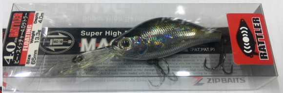 Воблеры ZIPBAITS B-Switcher 4.0 65мм.13,5 г. заглубление 3,5 - 4,2 м. 510