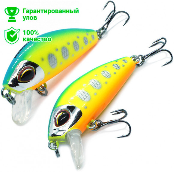 Воблер Kosadaka L-Minnow XS 45F (4.3г) SNT