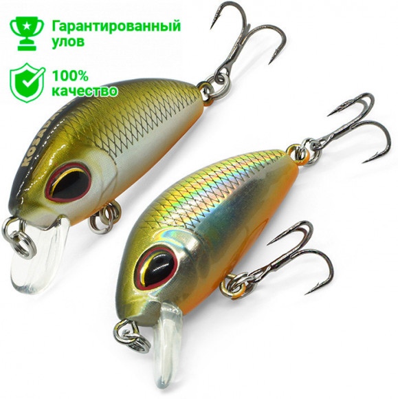 Воблер Kosadaka L-Minnow XS 33S (3.1г) GTN