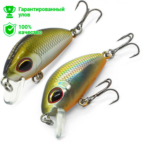 Воблер Kosadaka L-Minnow XS 33S (3.1г) GTN Воблер Kosadaka L-Minnow XS 33S (3.1г) GTN