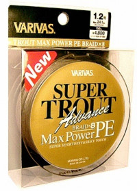 VARIVAS SUPER TROUT Advance Max Power PE150m0,6 (0,115) 14,5LB