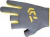 Перчатки DAIWA DG-6423 YE XL
