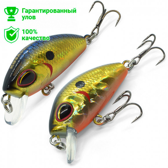 Воблер Kosadaka L-Minnow XS 33S (3.1г) HGBL