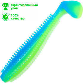 Виброхвост Kosadaka Spikey Shad 90 (9см) BLS (упаковка - 9шт)