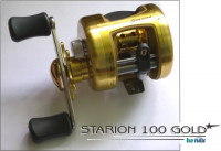 Мультипликаторная катушка Banax STARION-300L, цвет: золото под левую руку
