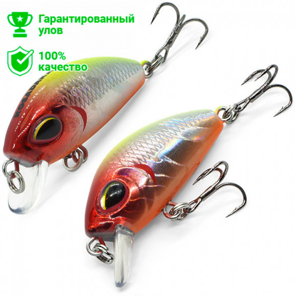 Воблер Kosadaka L-Minnow XS 33S (3.1г) LME