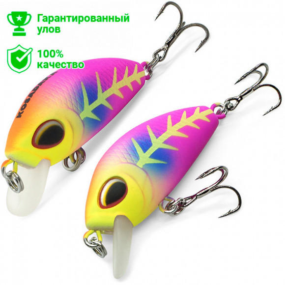 Воблер Kosadaka L-Minnow XS 33S (3.1г) MCR
