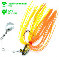 Мини спиннербейт Kosadaka Invince VX0 со сменным джигом (7г) HBR