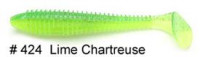 Keitech Swing Impact Fat 2.8" #424 Lime Chartreuse