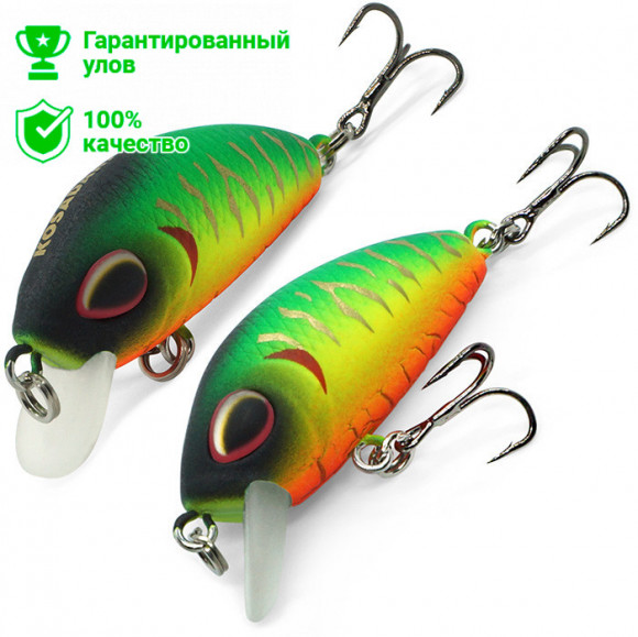 Воблер Kosadaka L-Minnow XS 33S (3.1г) MHT