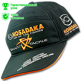 Бейсболка Kosadaka теплая Smart Tackle черная