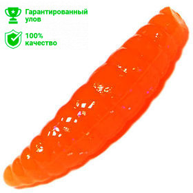 Силиконовая приманка Kosadaka Maggot 40 (4см) запах сыра OR (банка - 8шт)