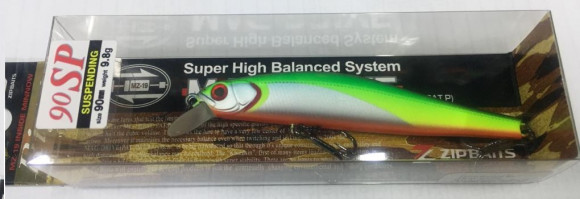 Воблер ZIPBAITS Rigge 90SP (90 мм, 9,8гр, заглубление 0,5-1,3 м) 537M