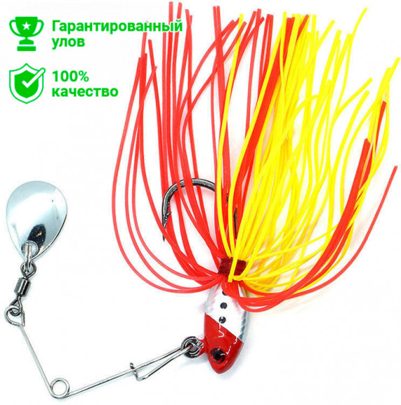 Мини спиннербейт Kosadaka Invince VX0 со сменным джигом (7г) RHS