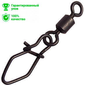 Вертлюг Kosadaka роликовый с Diamond nice snap №8 (упаковка - 7шт)