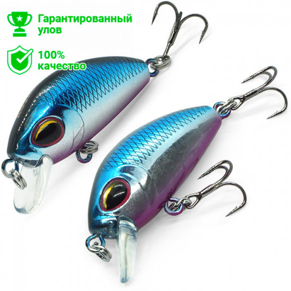 Воблер Kosadaka L-Minnow XS 33S (3.1г) BR