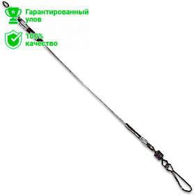 Поводок Kosadaka Professional 7x7 30см 10кг (упаковка - 3шт)