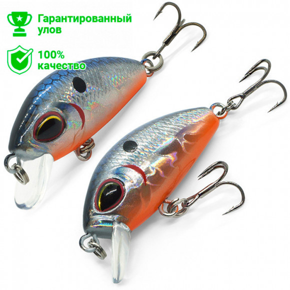 Воблер Kosadaka L-Minnow XS 33S (3.1г) GTC