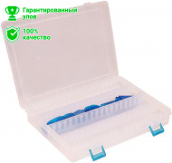 Коробка для приманок регулируемая Kosadaka TB-S09 (прозрачная)