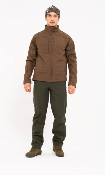 Жакет "РИДЖ" (Софтшелл, Коричневый) Жакет "РИДЖ" (Софтшелл, Коричневый)