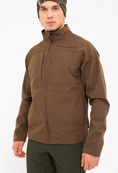 Жакет "РИДЖ" (Софтшелл, Коричневый) Жакет "РИДЖ" (Софтшелл, Коричневый)