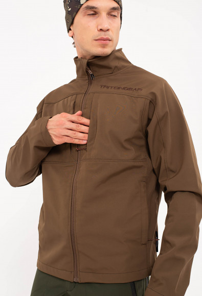 Жакет "РИДЖ" (Софтшелл, Коричневый) Жакет "РИДЖ" (Софтшелл, Коричневый)