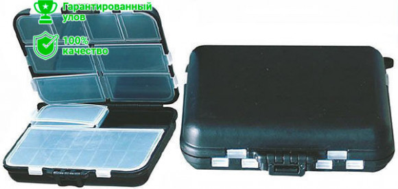 Коробка-раскладушка Kosadaka для мелочей TB2401 (черная)