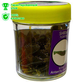 Силиконовая приманка Kosadaka Креветка плавающая (банка 9г) зеленая (запах креветки) Силиконовая приманка Kosadaka Креветка плавающая (банка 9г) зеленая (запах креветки)