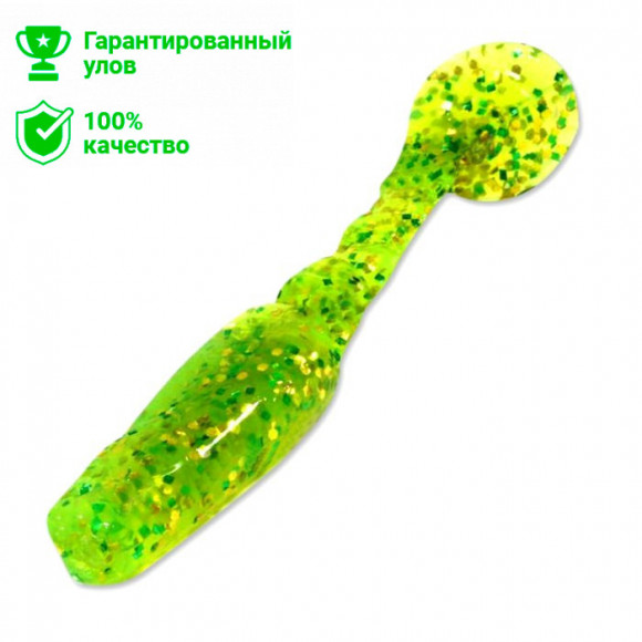 Виброхвост Kosadaka Predator F75 (7,5см) GR (упаковка - 4шт)