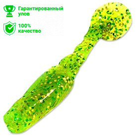 Виброхвост Kosadaka Predator F75 (7,5см) GR (упаковка - 4шт)