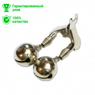 Бубенчик Kosadaka FBLS-09 двойной, прищепка металл