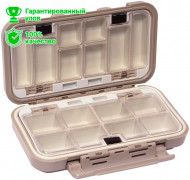 Коробка-раскладушка Kosadaka для мушек герметичная TB-S01 (серая)