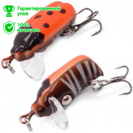 Воблер Kosadaka Bronzovka 25F, 1.7г, 0-0.2м, цв.L01