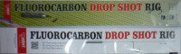 Оснастка Дроп Шот на флюорокарбоне Fluorocarbon Drop Shot Rig Agat 0.40 мм 20 грамм 40 см 20 Lb/9 кг