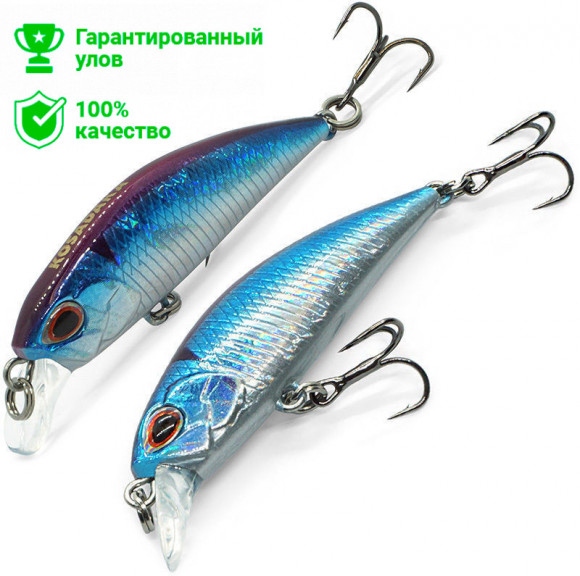 Воблер Kosadaka Jax Minnow XS 45F (2.4г) BLU Воблер Kosadaka Jax Minnow XS 45F (2.4г) BLU