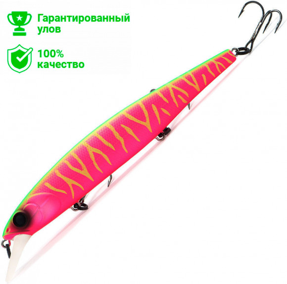 Воблер Kosadaka SQUAD XS 128SP сусп., 128мм, 22.1г, 0-1м, цв.ROS