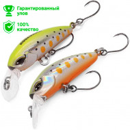 Воблер Kosadaka Kuga XL 36F, 2.5г, 0.5-1.2м, цв.TTN