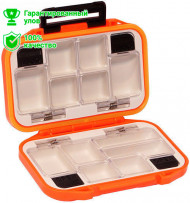 Коробка-раскладушка Kosadaka для мушек герметичная TB-S02 (оранжевая)