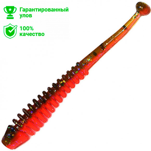 Силиконовая приманка Kosadaka Array Fat 65 (6.5см) запах сыра DGR (банка - 9шт)