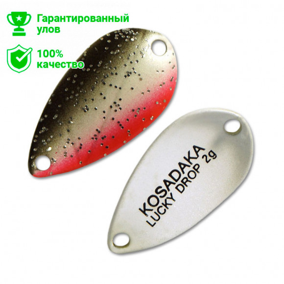 Блесна Kosadaka Trout Police Lucky Drop (2 г) F24