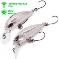 Воблер Kosadaka Kuga XL 36F, 2.5г, 0.5-1.2м, цв.SIL