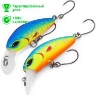 Воблер Kosadaka Kuga XL 36F, 2.5г, 0.5-1.2м, цв.REV