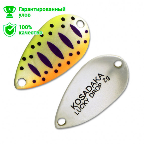 Блесна Kosadaka Trout Police Lucky Drop (2 г) G13