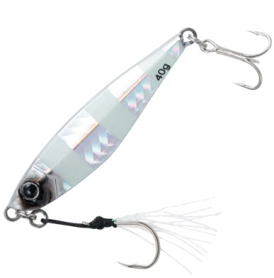 Блесна Crazee CRAZEE CASJIG 40g. 68 мм. ZEBRA-SILVER