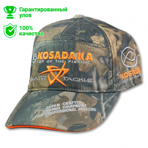 Бейсболка Kosadaka теплая Smart Tackle камуфляж