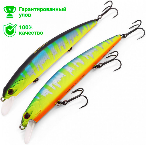 Воблер Kosadaka Varuna XS 160SP суспенд., 160мм, 38г, 0.5-1.1м, цв.MOT