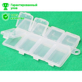 Коробка для крючков и мелочей Kosadaka TB-S23 (прозрачная)